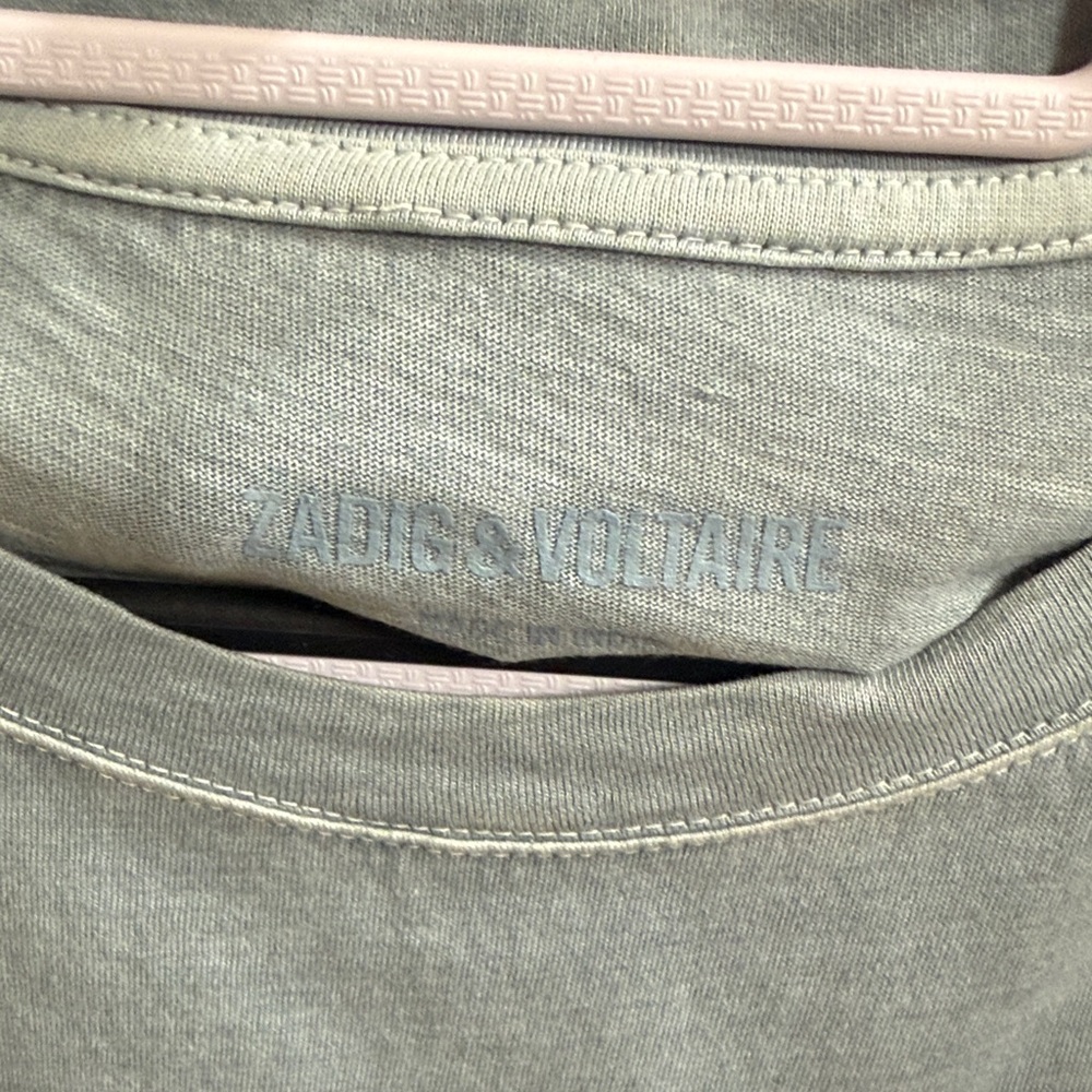 Zadig & Voltaire Gray T-Shirt - Picture 2 of 3